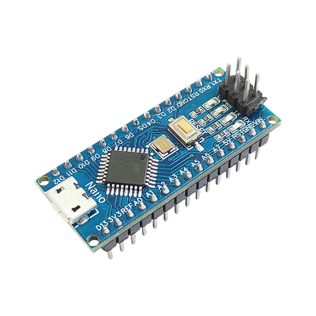 Arduino Nano with CH340 Compatible with Arduino (Soldered) by ADIY Arduino Nano with CH340 Compatible with Arduino (Soldered) by ADIY